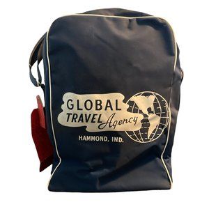 Vintage 1960s Tourist Travel Agency Bag
